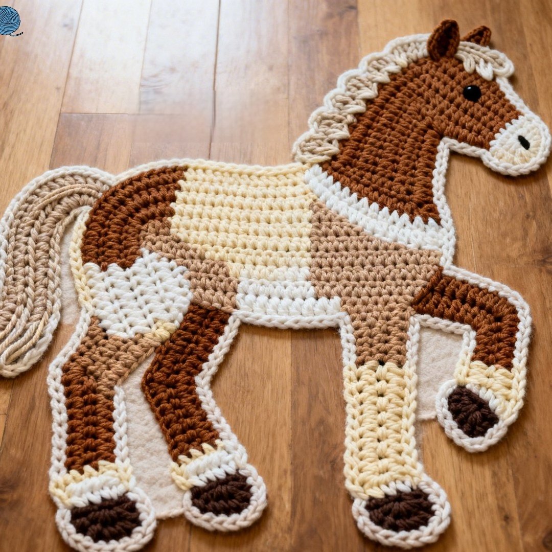 Crochet Horse Rug - Pattern - CRAFTSFORLOVE.COM